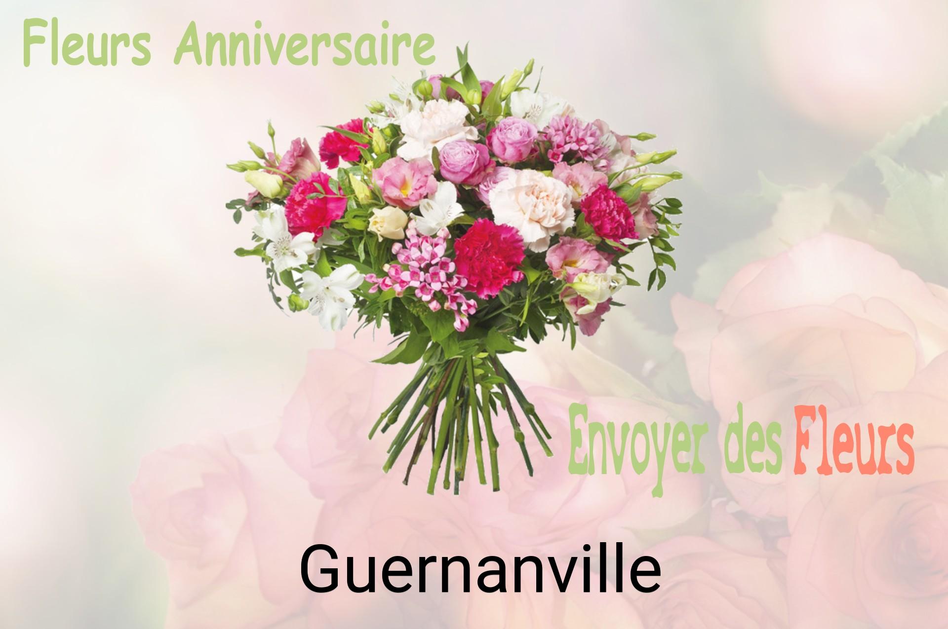Bouquet de fleurs d’anniversaire livré à Guernanville